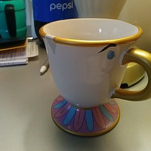 Authentic Disney Beauty and Beast teacup